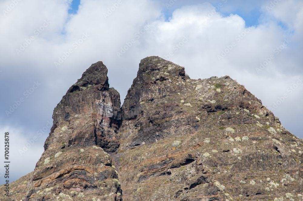 volcanic mountains of Tenerife