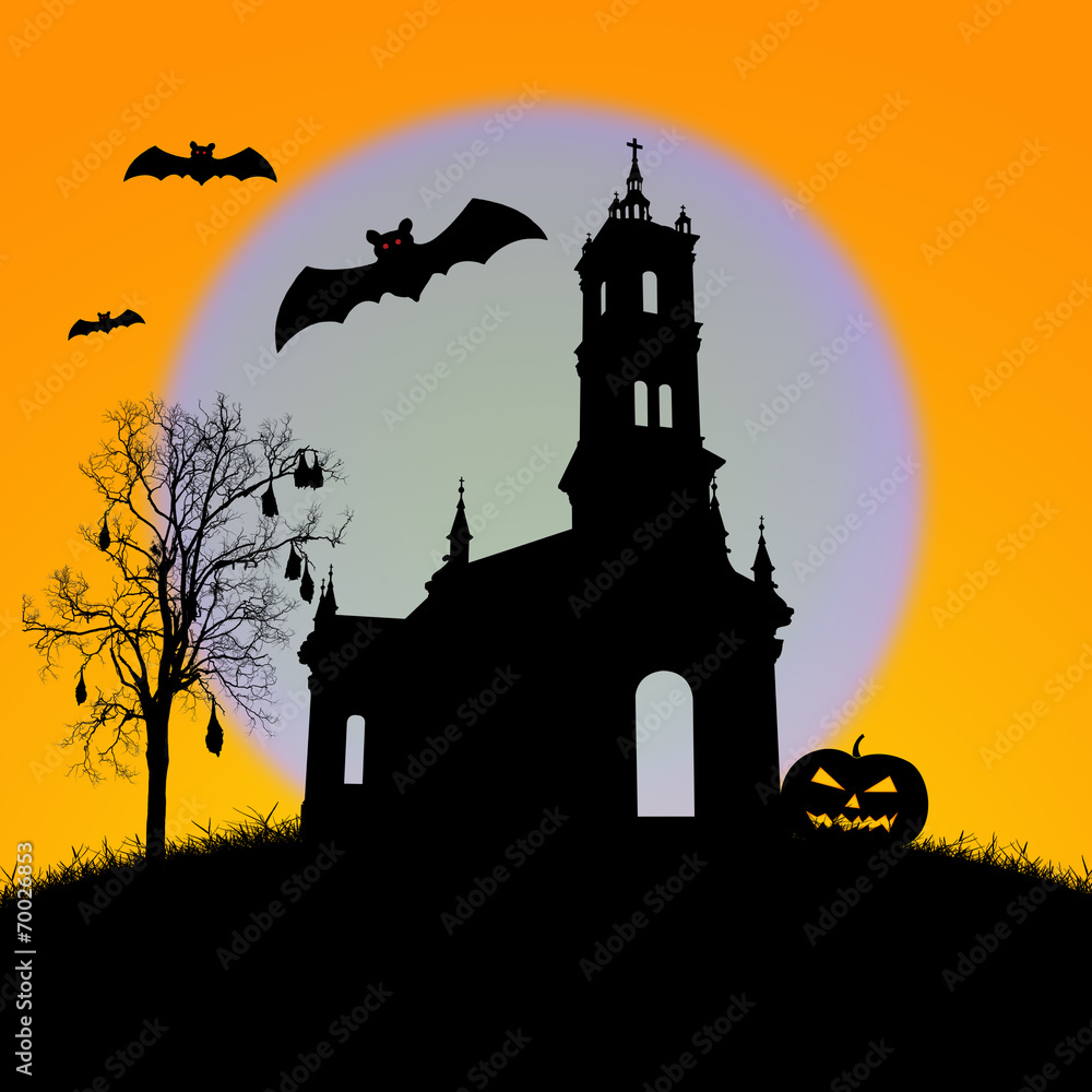 Halloween night,useful for some Halloween concept