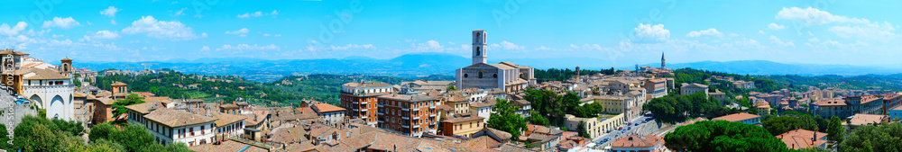 Perugia skyline