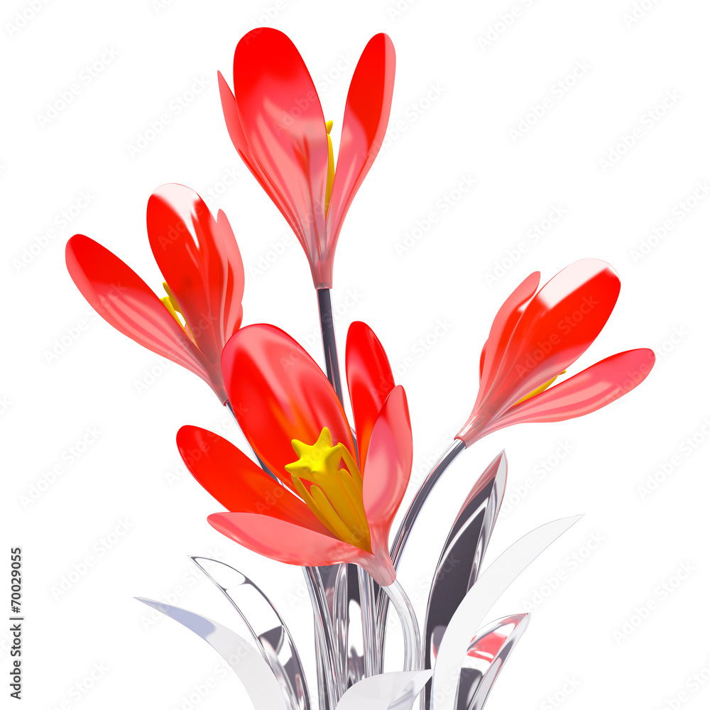 metal flower metal flower