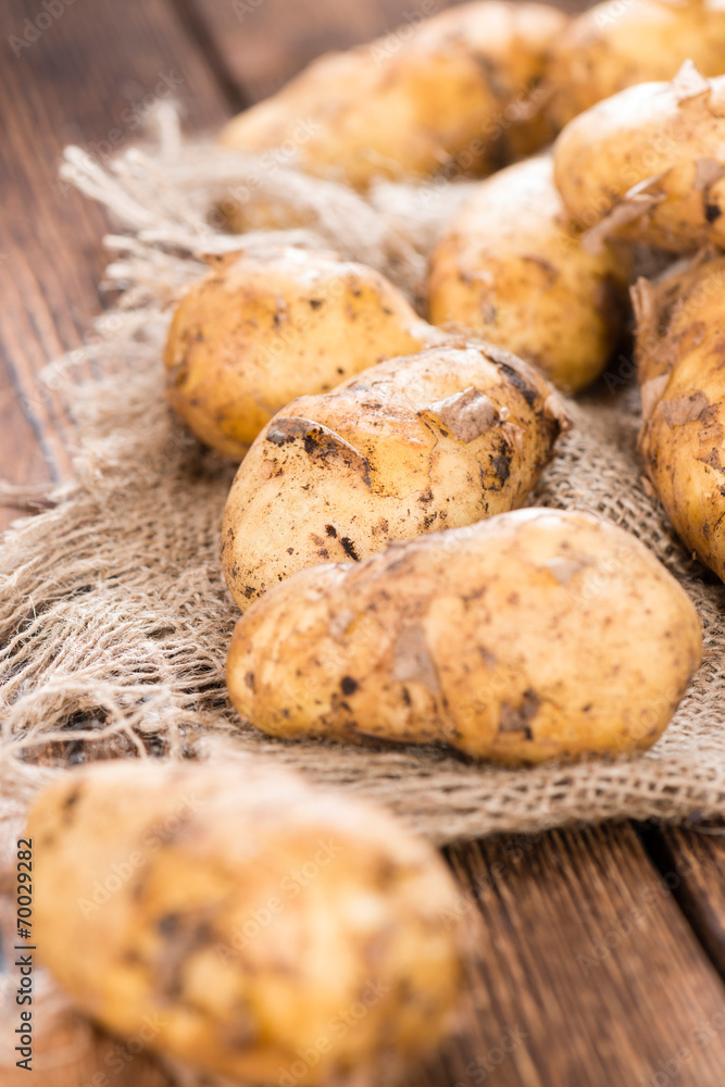 Heap of freh Potatoes Heap of freh Potatoes