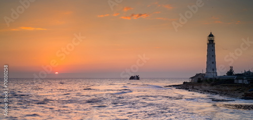 sunrise and Lighthouse