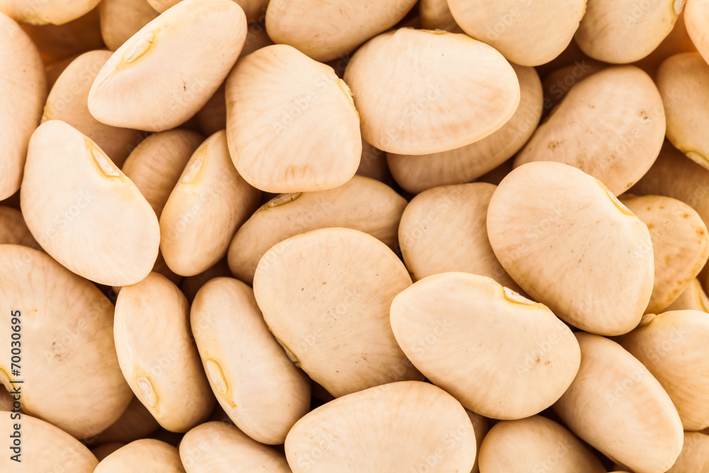 Obraz premium Macro Texture of White Beans
