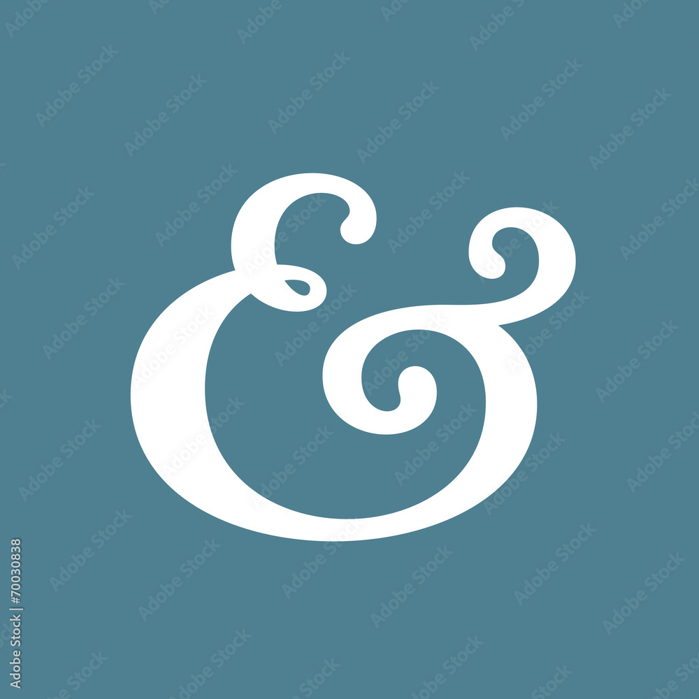 Fototapeta premium Ampersand