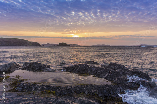 sunrise at Cape Onion  Newfoundland