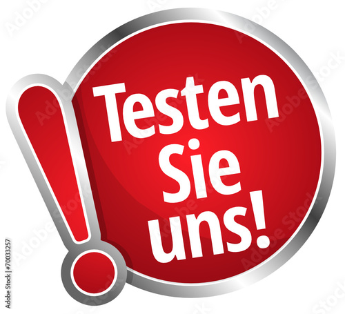 Testen Sie uns!