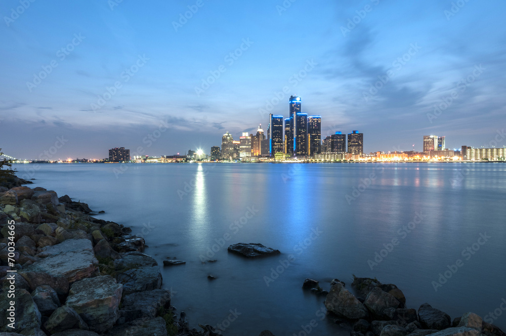 Detroit skyline