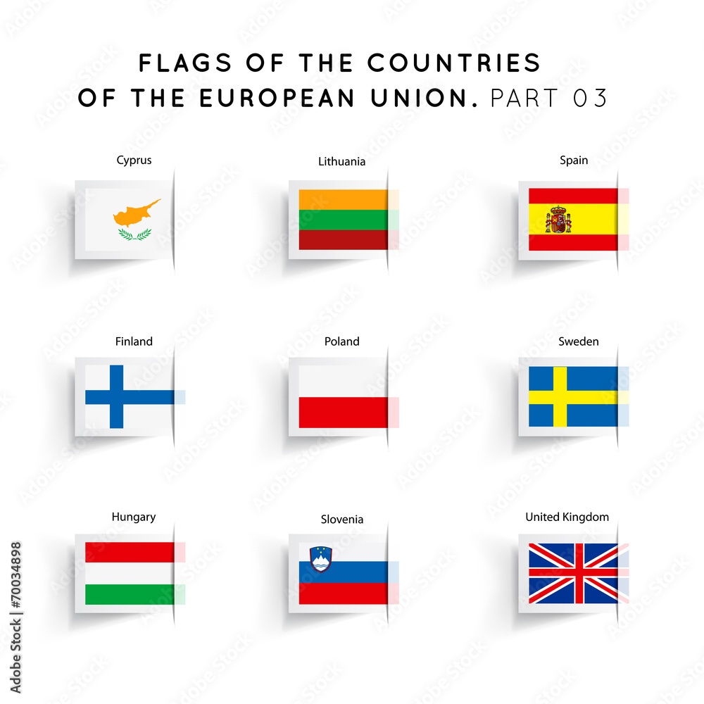 Flags of EU countries Flags of EU countries