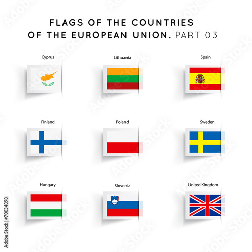 Free Download Flags of EU countries - GFXLoad