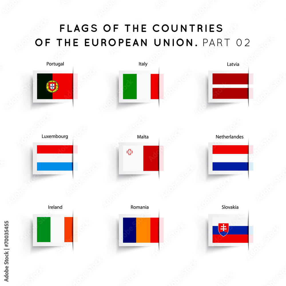 Flags of EU countries Flags of EU countries