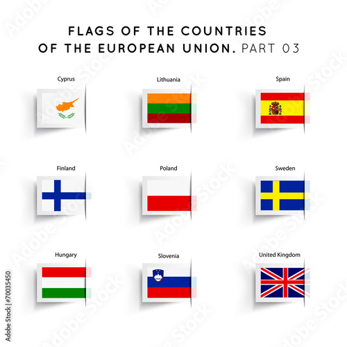 Free Download Flags of EU countries - GFXLoad