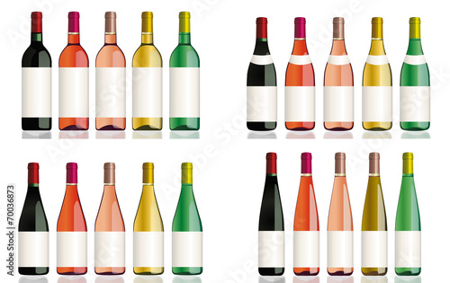 BOUTEILLES DE VINS - Formats