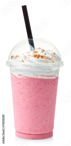 Fotografia Strawberry milkshake