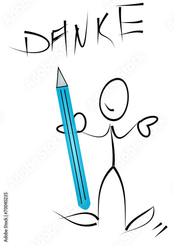 Danke ,Buntstift, Dankbarkeit