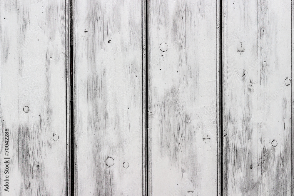 The old white wood texture with natural patterns The old white wood texture with natural patterns