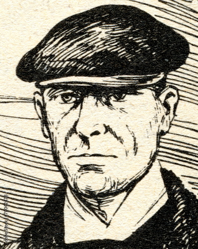 Obraz na płótnie Wilbur Wright, aviation pioneer