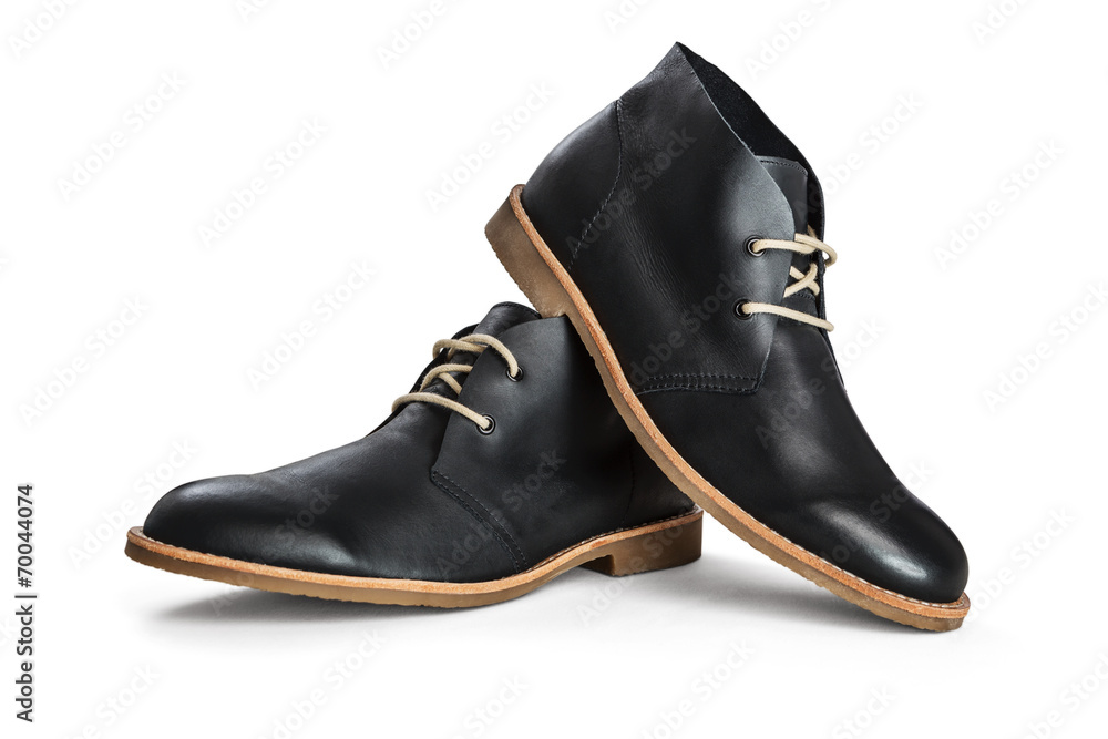 Men's leather shoes -including clipping path Men's leather shoes -including clipping path