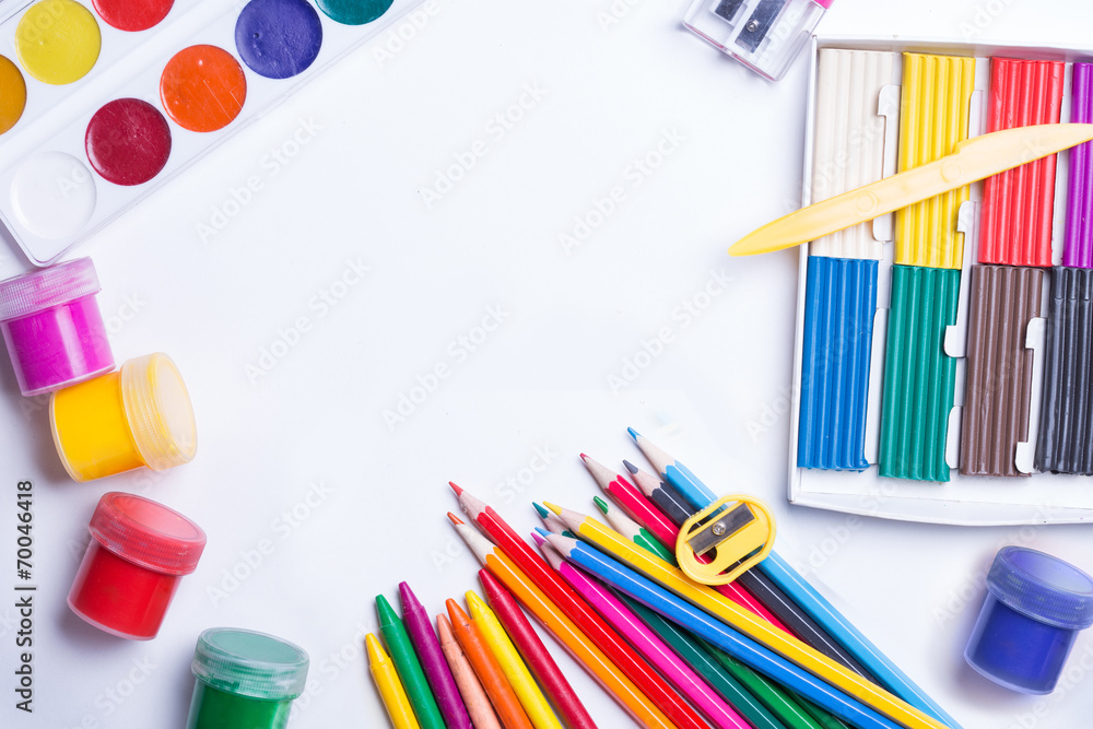 Obraz premium stationery objects