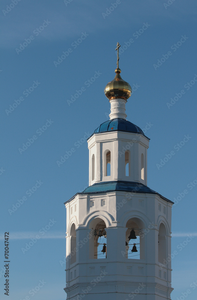 Belltower of orthodox church