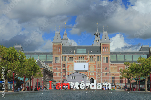 State museum (Reyksmyuzeum). Amsterdam, Netherlands photo