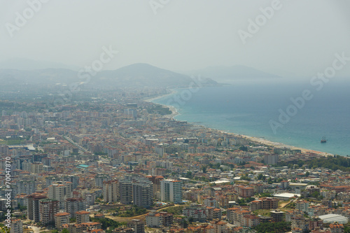 Alanya and the Mediterranean Sea from the bird's-eye view © Sergey Kohl
