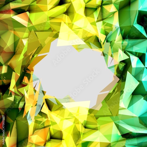 Abstract Triangle Background