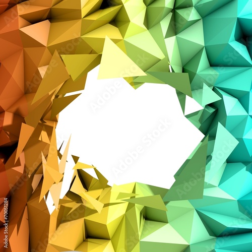 Abstract Triangle Background