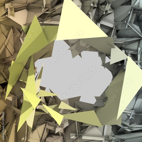 Abstract Triangle Background