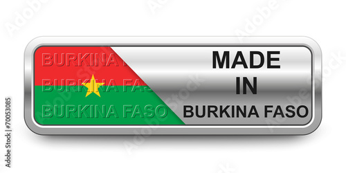 Made in Burkina Faso Button