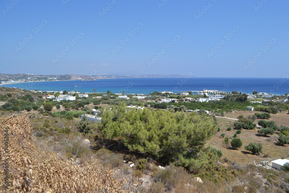 Bay of Kefalos on Kos island