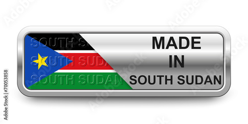 Made in South Sudan Button