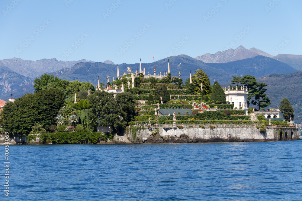 Fototapeta premium Wyspy Borromee, Isola Bella, Jezioro Maggiore, Włochy