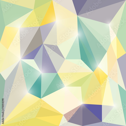 Abstract  vector triangular geometric background