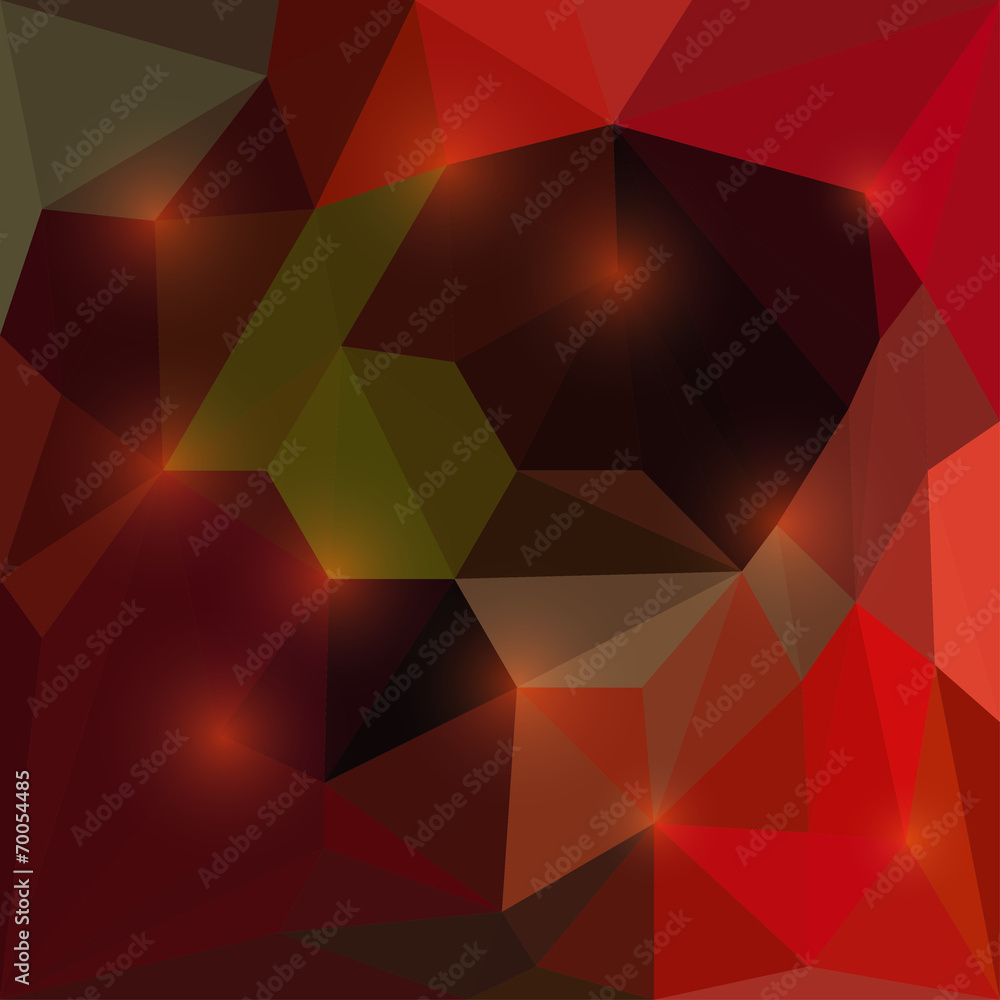 Fototapeta premium Abstract vector triangular geometric background