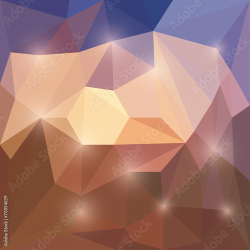 Abstract  vector triangular geometric background