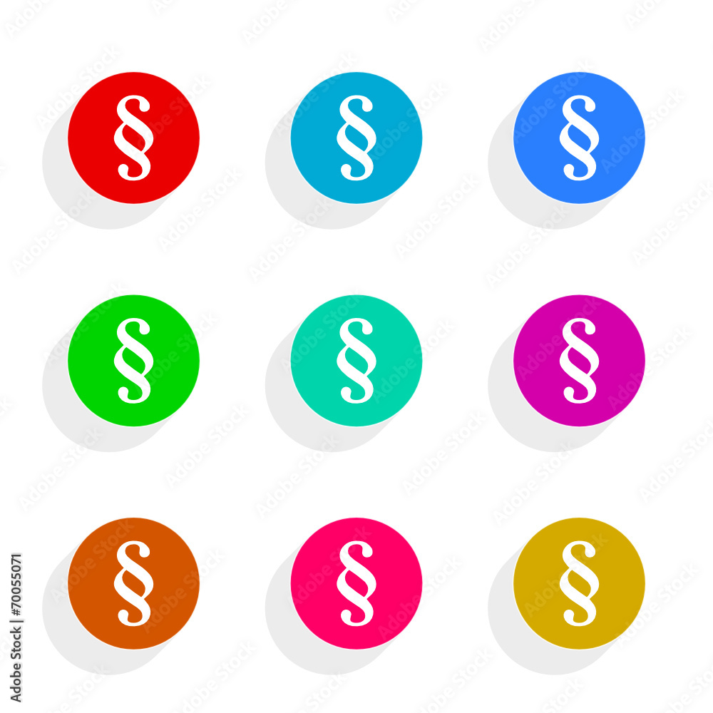 paragraph flat vector icon set paragraph flat vector icon set
