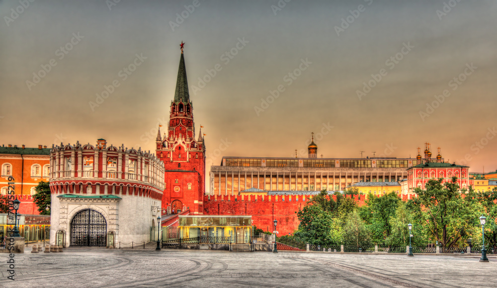 Entrance to Moscow Kremlin - Russia