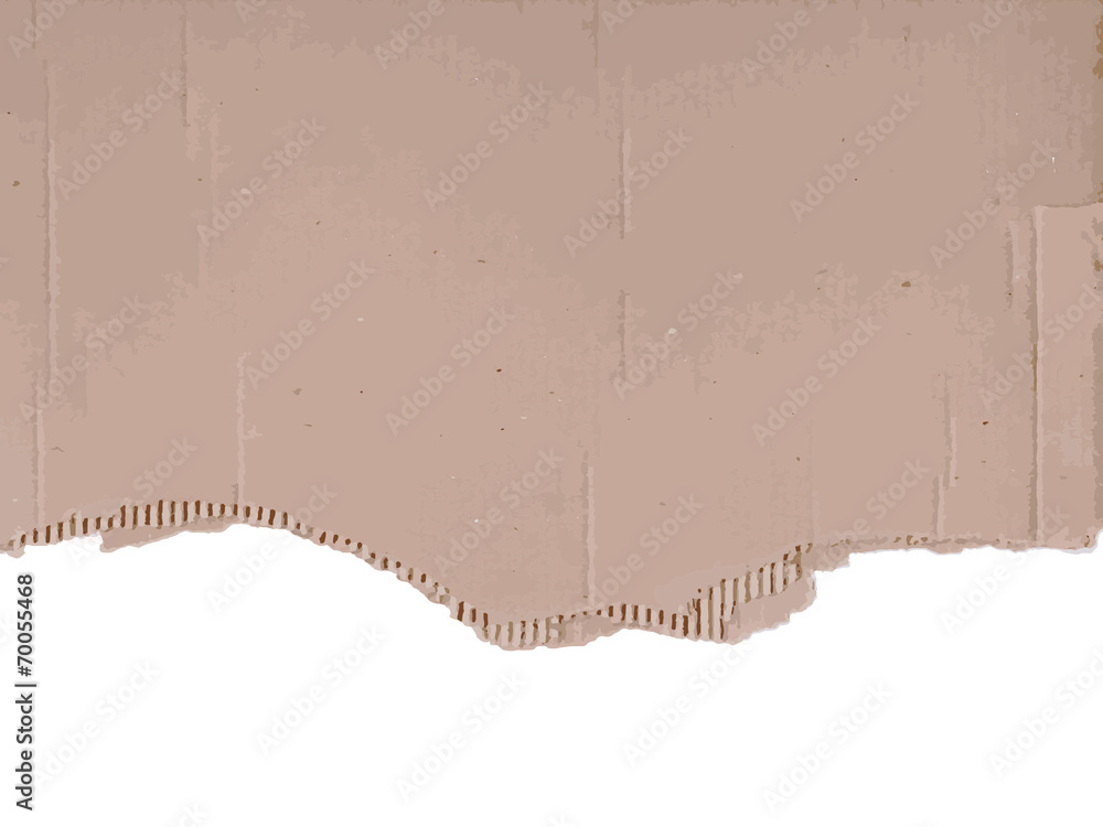 Karton Wallpaper freigestellt oben Stock Vector | Adobe Stock