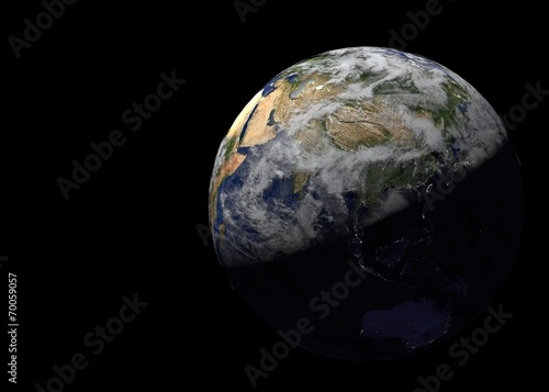 The Earth from space photo
