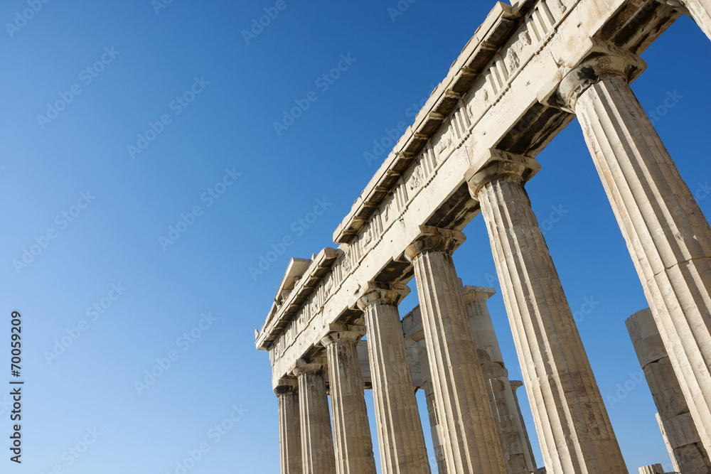 Columns in Parthenon