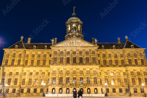 Royal Palace in Amsterdam, Netherlands © Anibal Trejo