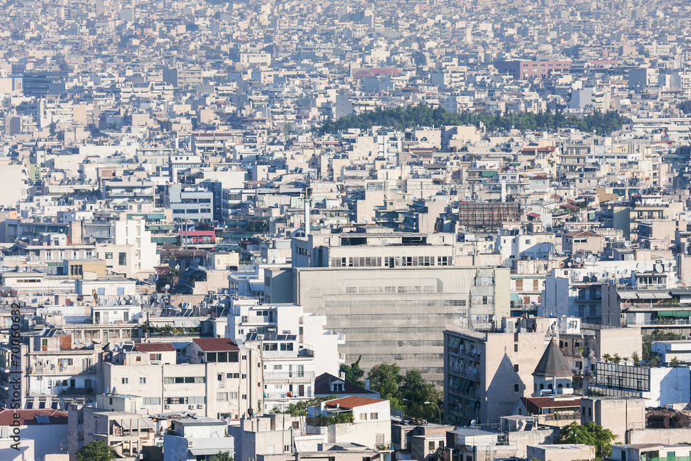 City of Athens panoramic view