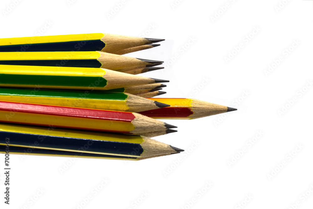 pencil isolated on white background pencil isolated on white background