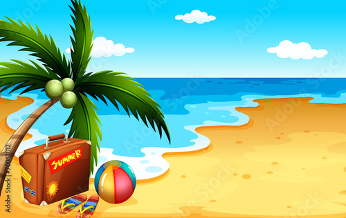 Summer at the beach
