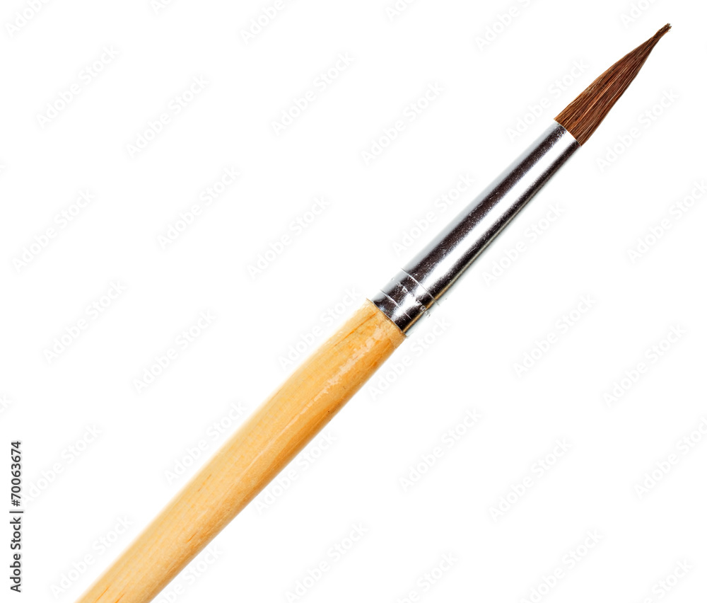 paintbrush isolated on white background paintbrush isolated on white background