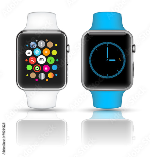 Smart watch isolated