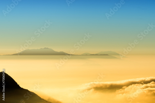 sunrise view of Mount Bromo