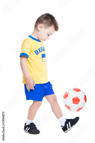 Nice little Ukrainian footballer