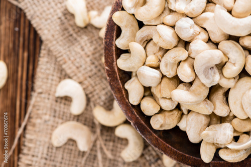 Cashew Nuts (close-up shot)