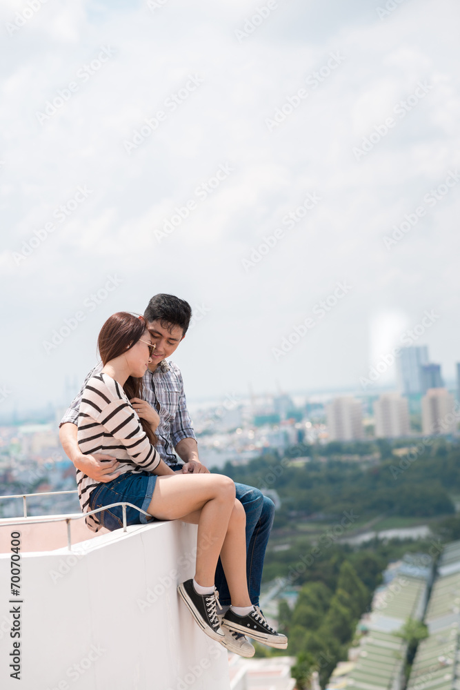 Fototapeta premium Loving couple